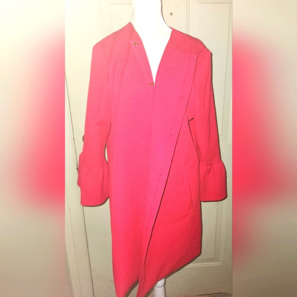 Pink Blazer with Tulip 🌷 Sleeves